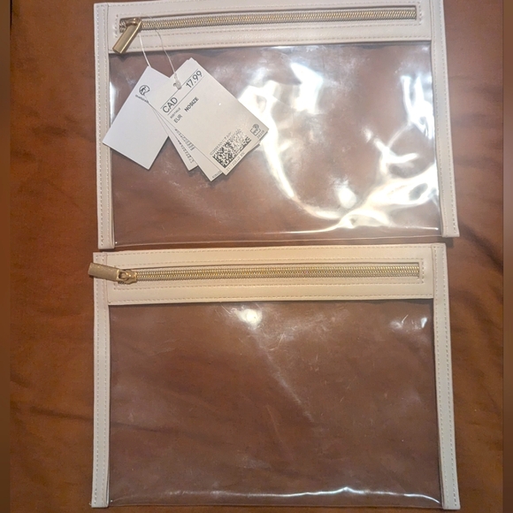 H&M clear travel pouches - Picture 2 of 2